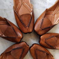Tan Brown Jutti