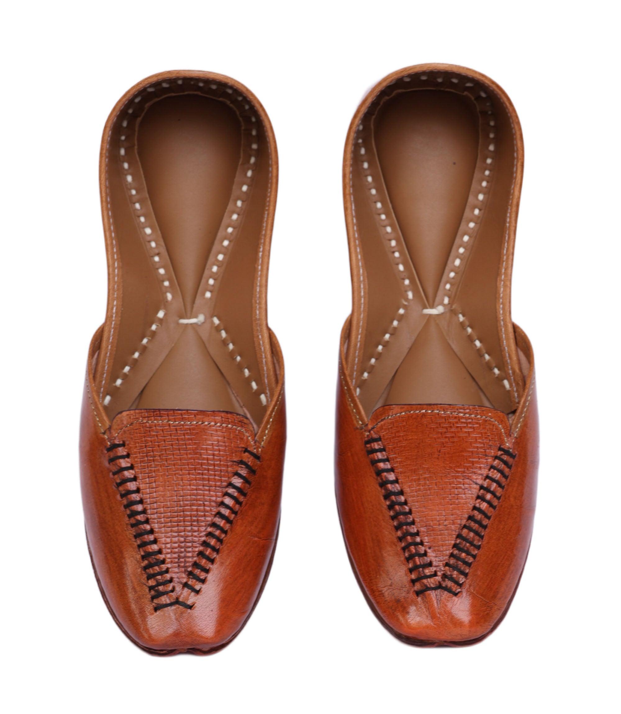 Tan Brown Jutti