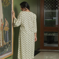 Animal Print Kurta Set with Flared Pants (Set of 2)