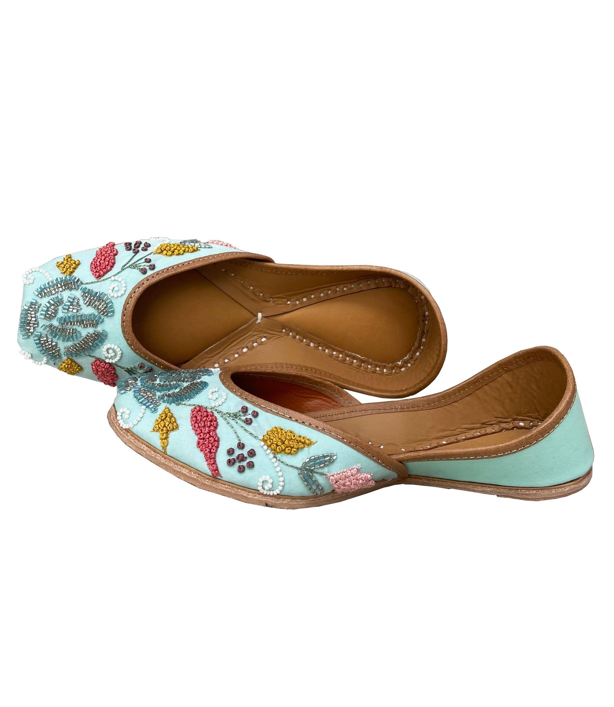 Turquoise Hue Juttis