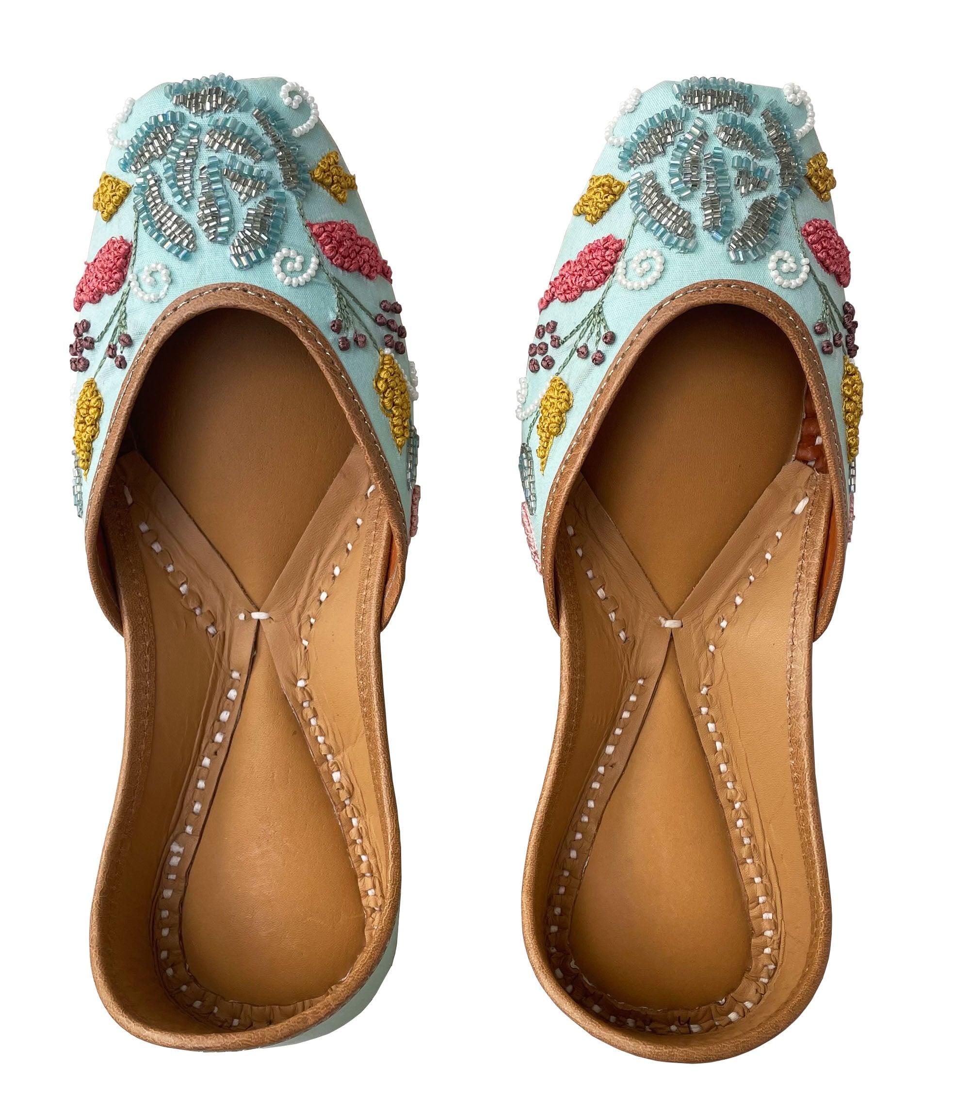 Turquoise Hue Juttis